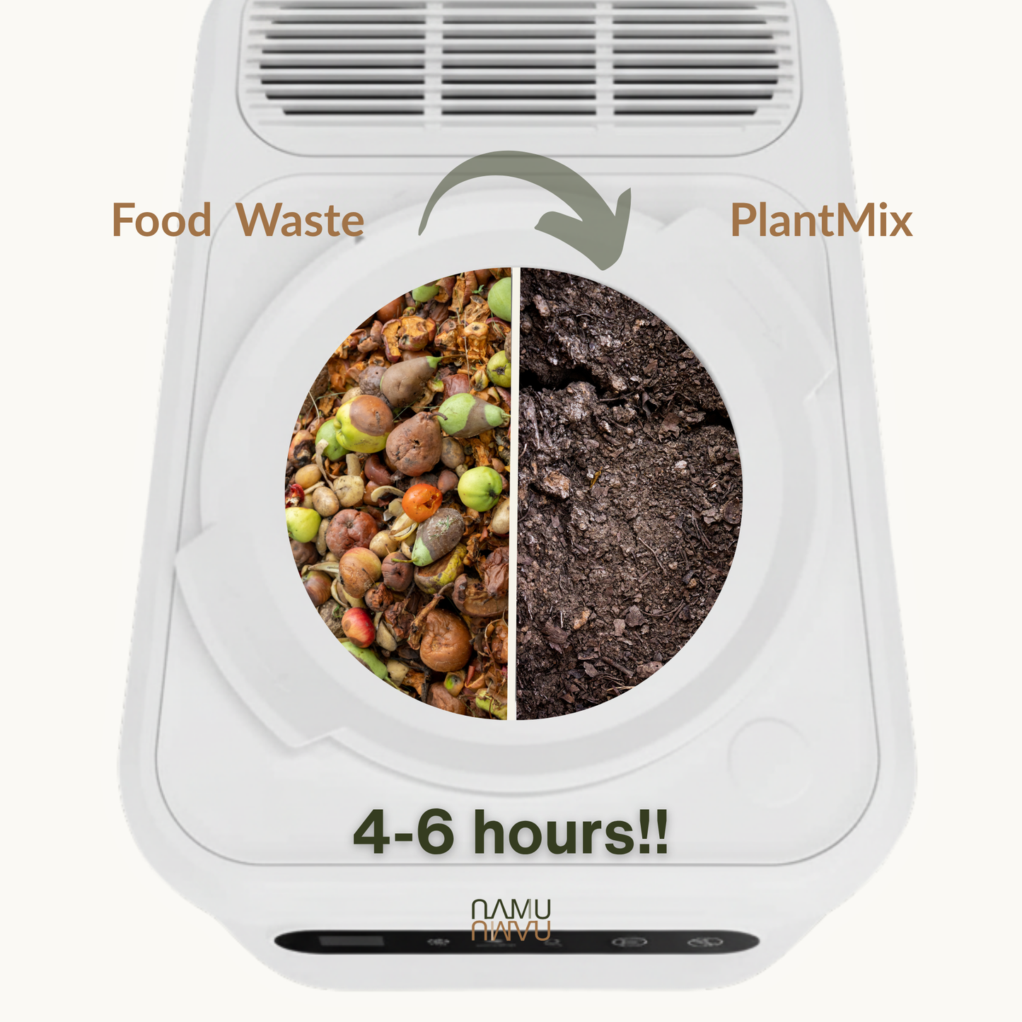 (Pre-Order) FC50 Smart Food Waste Disposal – Touch-Control, 3L Capacity & Indoor Odorless Operation (Pre-Order Now)